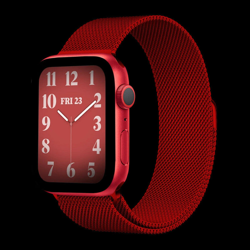 Apple Watch Armband Milanaise Edelstahl Serie 38 40 41 42 44 45 49 Ultra