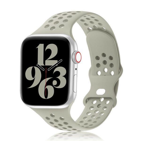 Apple Watch Silikon Sport Armband Serie 1-9