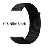 Nylon Sport Loop Armband für Apple Watch 38 40 41