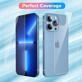 iPhone 15 Pro Max Plus Schutzglas vorne + hinten 360° 9H Hartglas