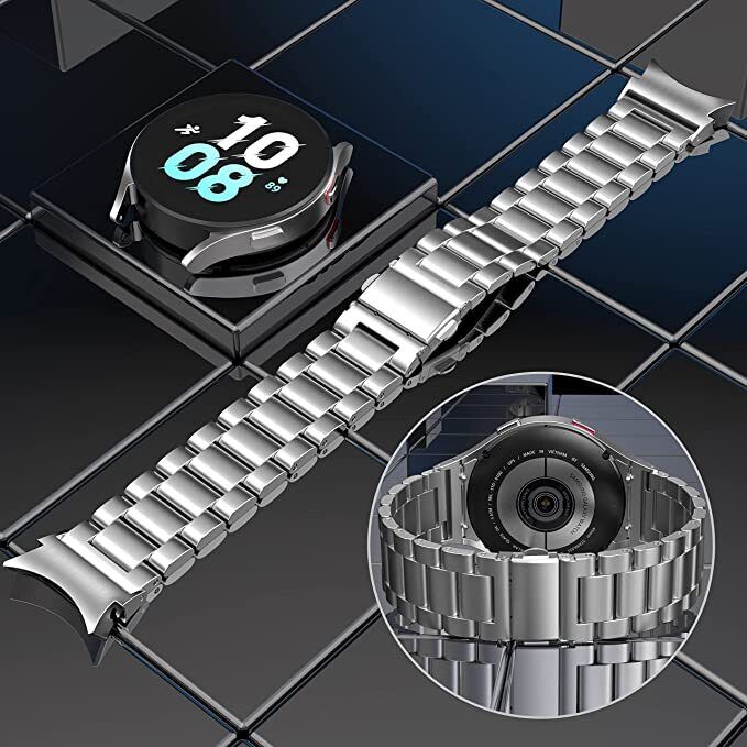 Edelstahl Armband Für Samsung Galaxy Watch 4/ 5 40 44mm 5 Pro 45mm 42 46mm 20 22