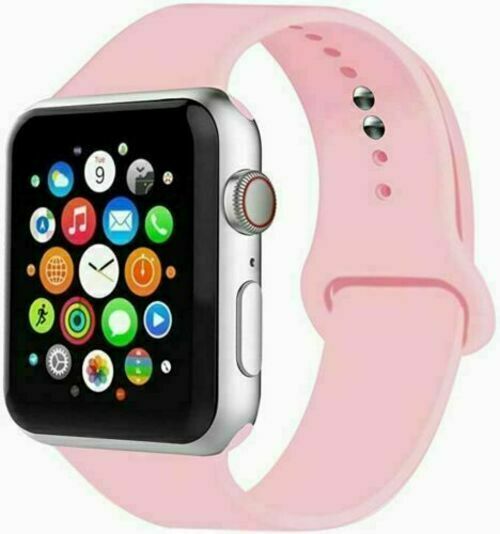 Apple Watch Silikon Sport Armband 42 44 45 49 mm Ultra
