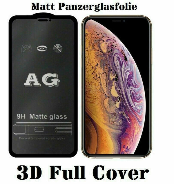3D Matt Panzerfolie iPhone 13 Pro Max Mini Schutzglas