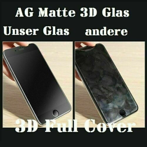 Matt Panzerfolie iPhone XR X XS Max Schutzglas