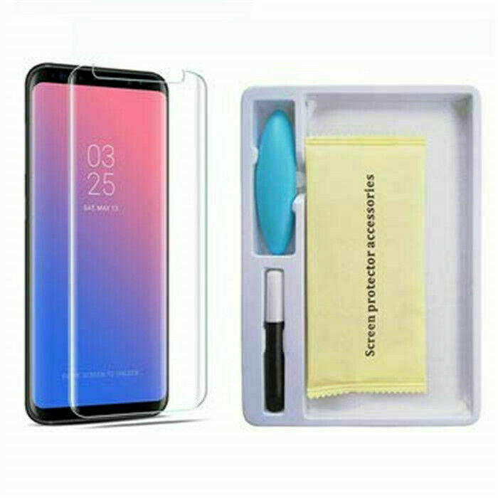 UV Liquid Panzerfolie Samsung Galaxy S8 S9 Plus Full Glue
