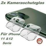 2x Kamera Schutz Glas iPhone 11 & 12