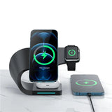 3in1 QI Wireless Ladegerät Charger Ladestation für Apple Watch iPhone 14 13 12