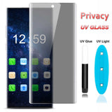UV liquid privacy screen protector Samsung Galaxy