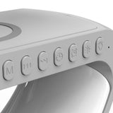 LED Atmosphärenlampe Bluetooth Audio Wecker kabellosem Ladegerät iPhone Samsung