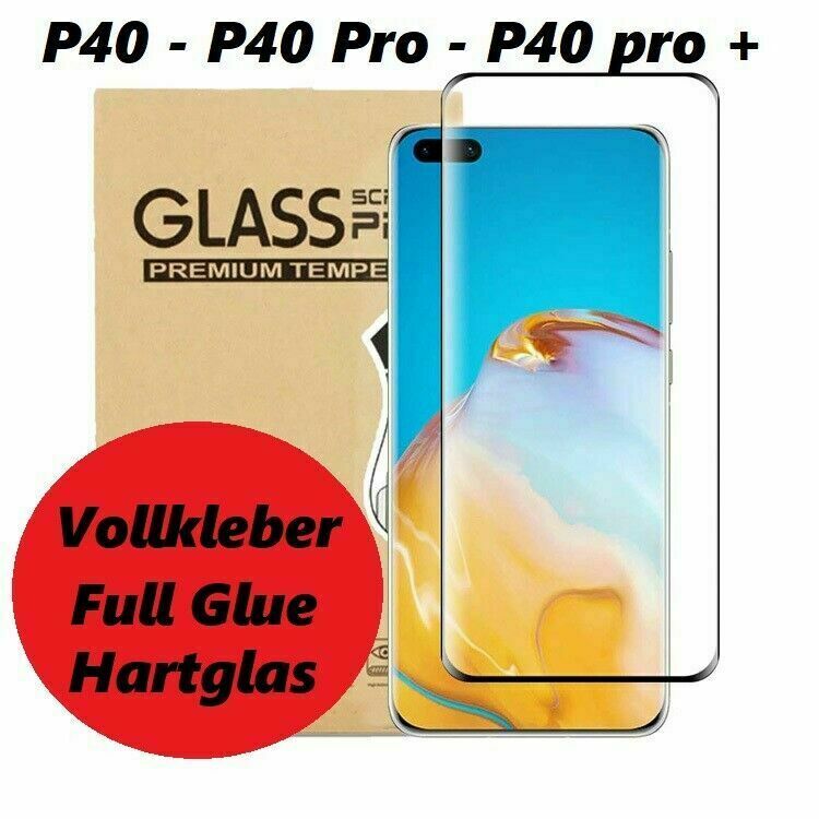 Screen protector Huawei P40 / Pro / Plus Full Glue 9H