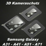 Samsung A31 A41 A51 A71 3D Kamera Schutzglas
