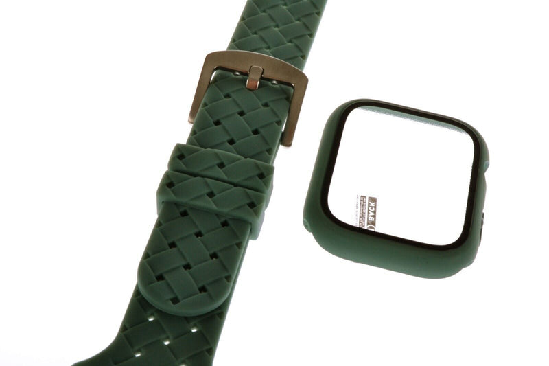 Apple Watch silicone sport bracelet incl. case