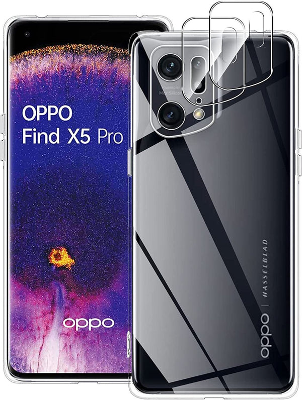 Oppo Find X5 Pro Kameraschutz Glas
