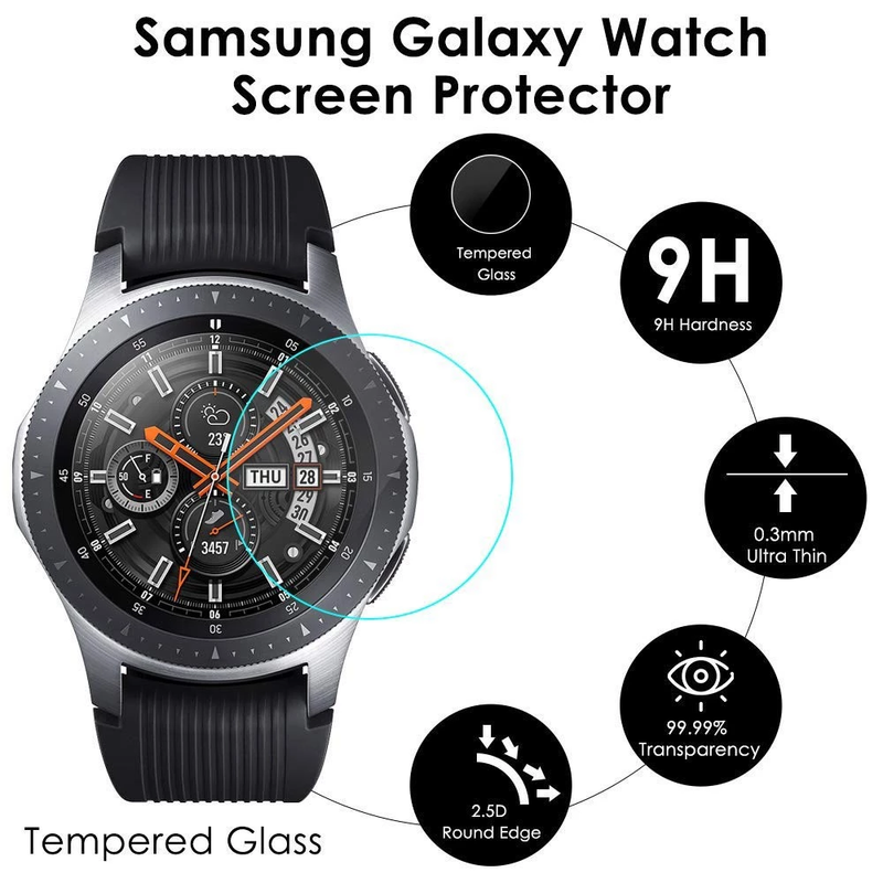 2x Samsung Galaxy Watch 3 Panzerfolie