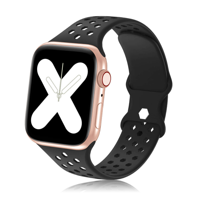 Apple Watch Silikon Sport Armband Serie 1-9