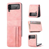 Mobile phone case Samsung Galaxy Z Flip 4 / 3 leather 